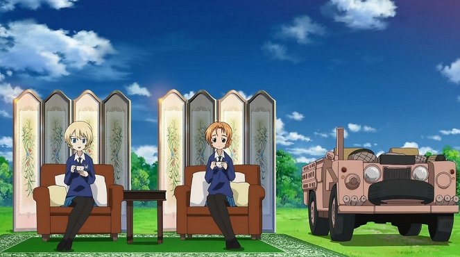 Girls und Panzer - Kjógó Sherman gundan desu! - De filmes