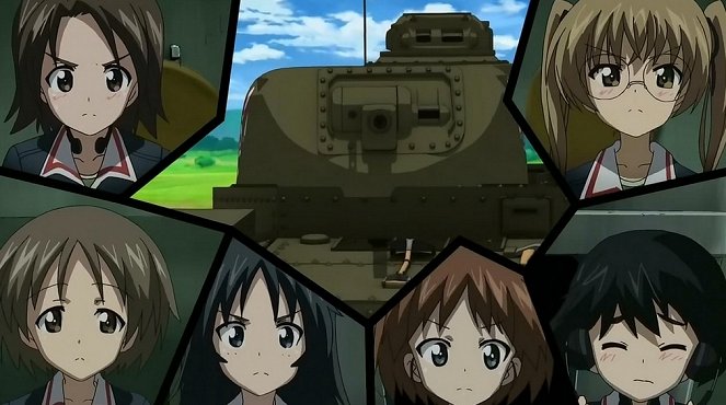 Girls und Panzer - Ikkaisen, hakunecu šitemasu! - Van film