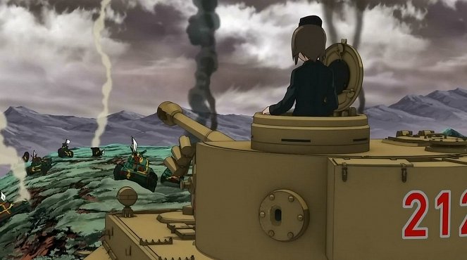 Girls und Panzer - Ikkaisen, hakunecu šitemasu! - Z filmu