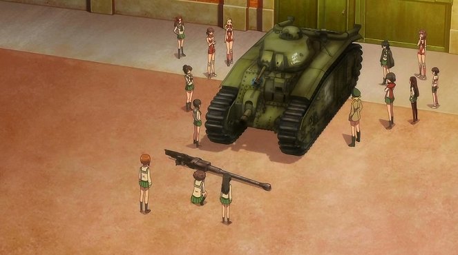 Girls und Panzer - Cugi wa Anzio desu! - Do filme