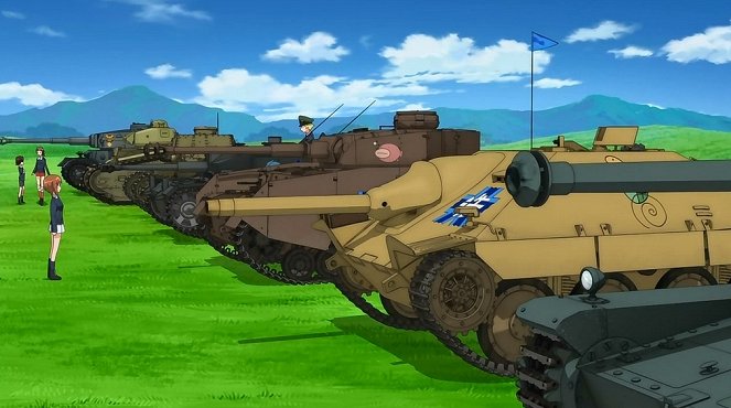 Girls und Panzer - Classmate Desu! - De la película