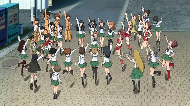 Girls und Panzer - Ato ni wa Hikenai Tatakai Desu! - De la película