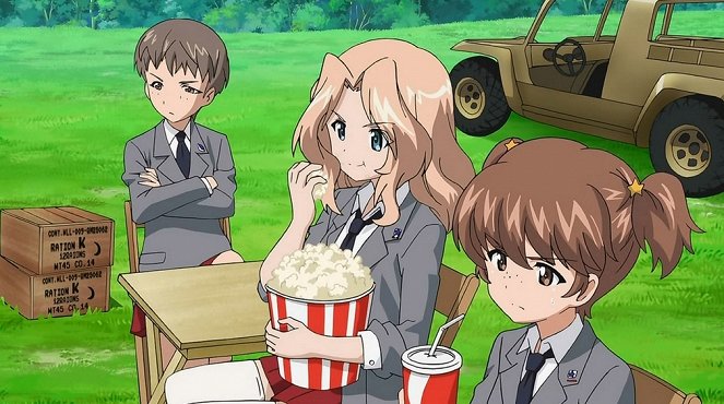 Girls und Panzer - Gekisen Desu! - Van film