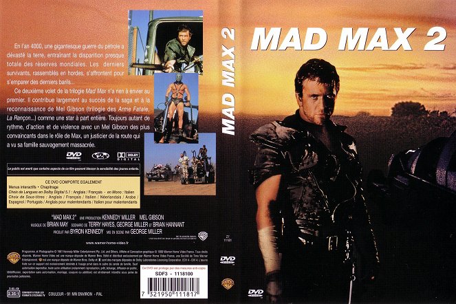 Šialený Max 2: Bojovník ciest - Covery