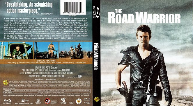 Mad Max 2, el guerrero de la carretera - Carátulas