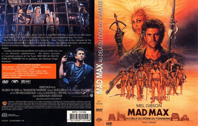 Mad Max 3. - Az igazság csarnokán innen és túl - Borítók