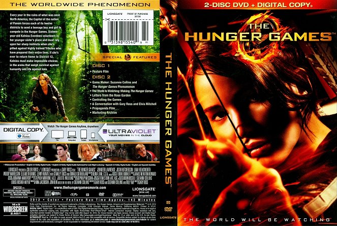 The Hunger Games - Os Jogos da Fome - Capas