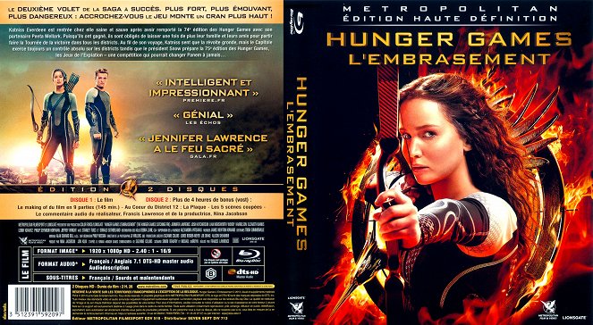 Hunger Games - L'embrasement - Couvertures