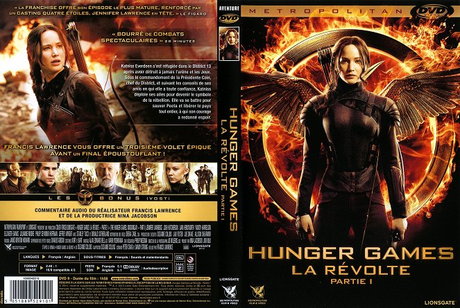 Hunger Games - La révolte : Partie 1 - Couvertures
