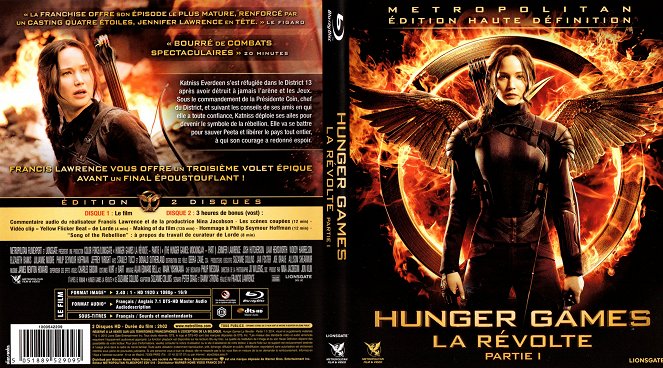 The Hunger Games: A Revolta Parte 1 - Capas