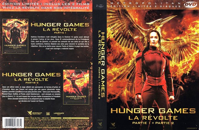 Hunger Games - La révolte : Partie 1 - Couvertures