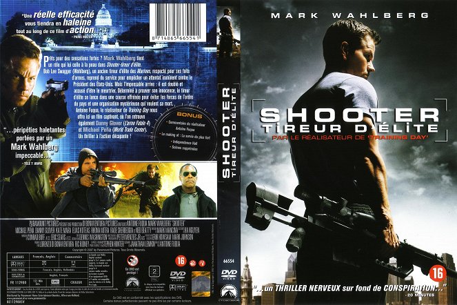 Shooter: el tirador - Carátulas