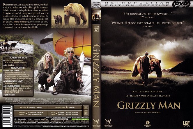Grizzly Man - Couvertures