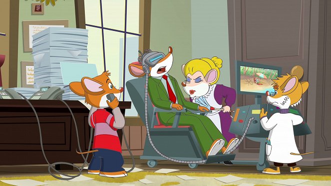 Myšák Geronimo Stilton - Una stratopica vacanza virtuale? No grazie - Z filmu