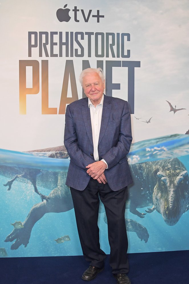 Ein Planet vor unserer Zeit - Veranstaltungen - London Premiere of "Prehistoric Planet" at BFI IMAX Waterloo on May 18, 2022 in London, England - David Attenborough