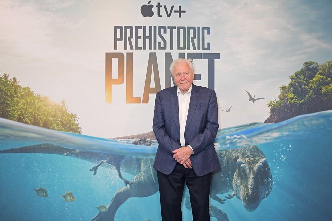 Prehisztorikus bolygó - Rendezvények - London Premiere of "Prehistoric Planet" at BFI IMAX Waterloo on May 18, 2022 in London, England - David Attenborough