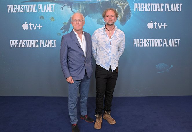 Ein Planet vor unserer Zeit - Veranstaltungen - London Premiere of "Prehistoric Planet" at BFI IMAX Waterloo on May 18, 2022 in London, England - Mike Gunton, Tim Walker
