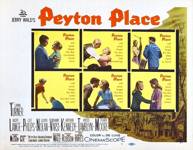 Peyton Place - vihan tyyssija - Mainoskuvat