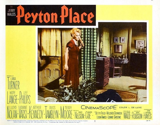 Peyton Place - Cartões lobby