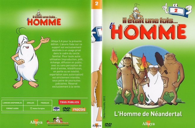 Olipa kerran ihminen - L'Homme du Néanderthal - Coverit