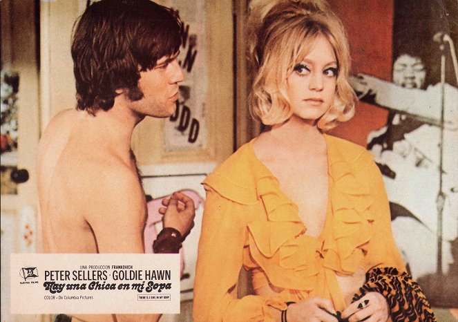 There's a Girl in My Soup - Lobby Cards - Goldie Hawn