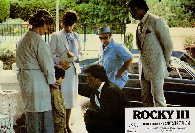 Rocky III - Fotosky - Talia Shire, Sylvester Stallone, Burt Young, Carl Weathers