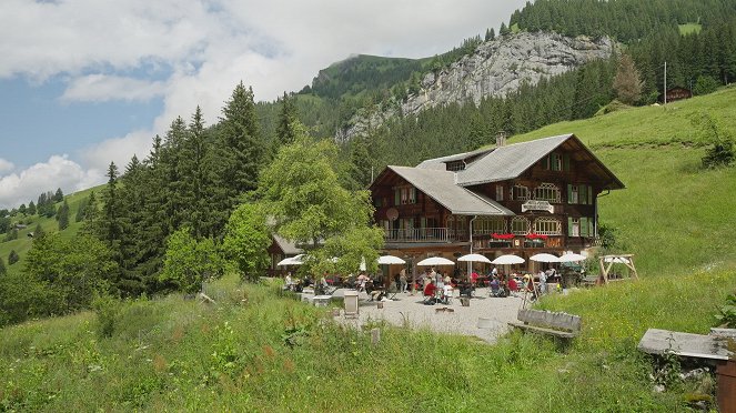 Traumrouten der Schweiz - Im Steilanstieg auf die Griesalp - Filmfotos