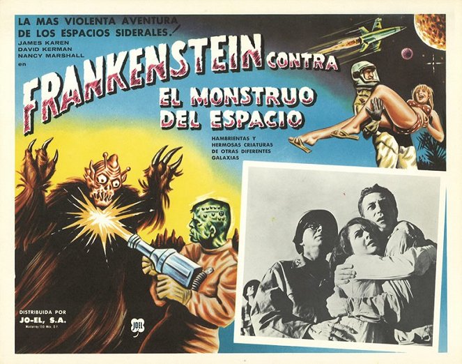 Frankenstein Meets the Space Monster - Vitrinfotók