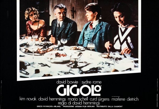 Gigolo - Fotocromos - David Hemmings, David Bowie
