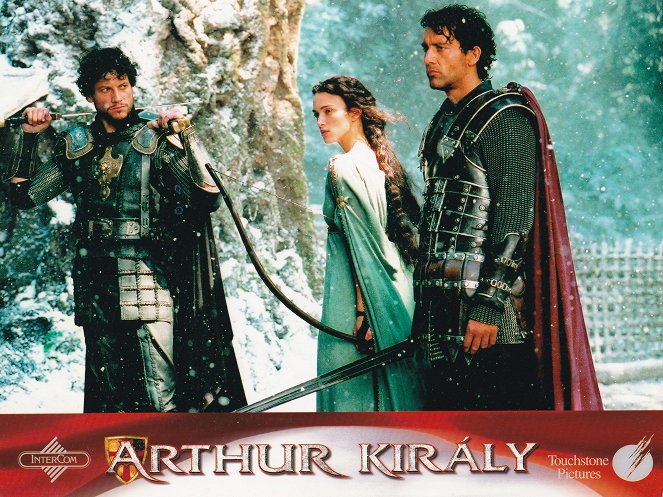 Rei Artur - Cartões lobby - Ioan Gruffudd, Keira Knightley, Clive Owen