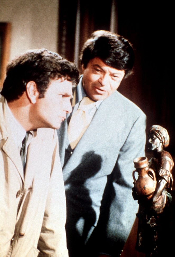 Columbo - Wrobiona w morderstwo - Z filmu - Peter Falk, Ross Martin