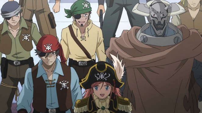 Mórecu pirates - Marika, hacušigoto suru - De la película