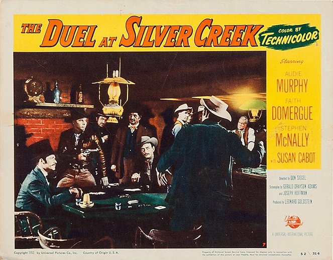 The Duel at Silver Creek - Cartes de lobby