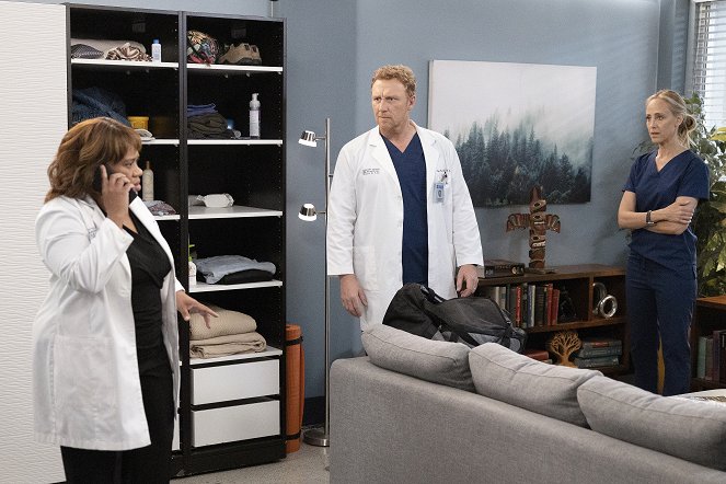 Grey's Anatomy - Out for Blood - Photos - Chandra Wilson, Kevin McKidd, Kim Raver