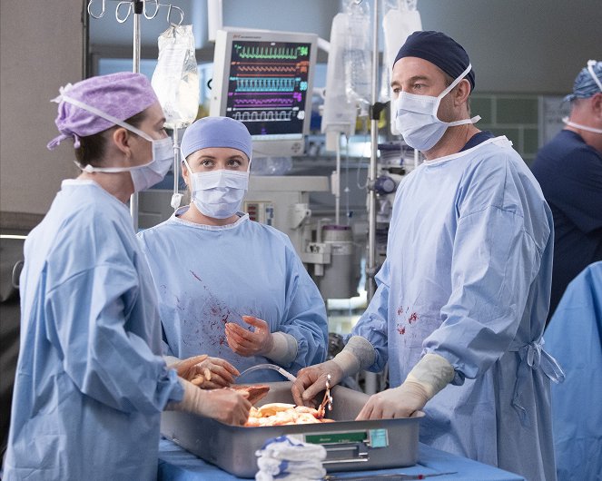 Chirurgové - Honba po krvi - Z filmu - Ellen Pompeo, Jaicy Elliot, Scott Speedman