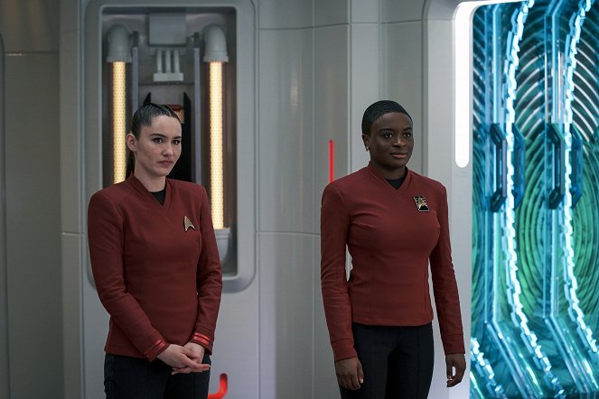 Star Trek: Nieznane nowe światy - Wynieś nas tam, gdzie nie dosięgnie nas cierpienie - Z filmu - Christina Chong, Celia Rose Gooding