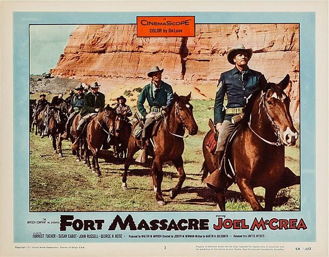 Fort Massacre - Lobby Cards