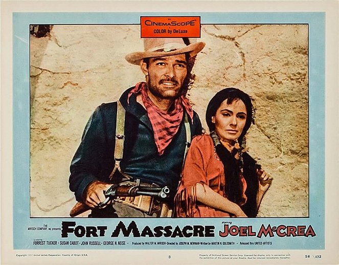Fort Massacre - Lobby Cards