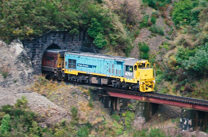 Mit dem Zug durch Neuseeland - Filmfotos
