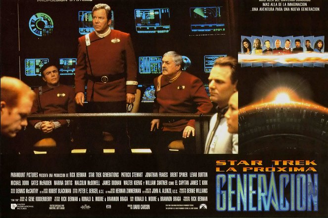 Star Trek: Pokolenia - Lobby karty - William Shatner