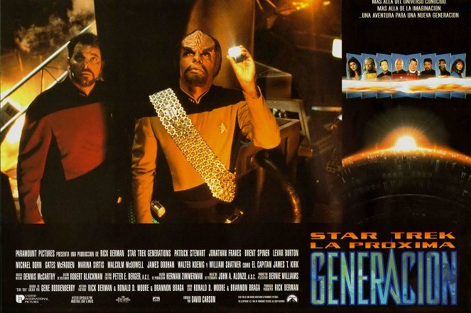 Star Trek: La próxima generación - Fotocromos - Jonathan Frakes, Michael Dorn