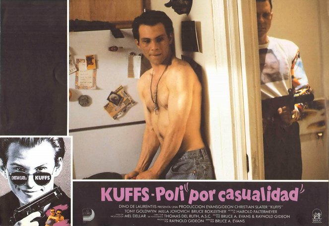 Kuffs - Ein Kerl zum Schießen - Lobbykarten - Christian Slater