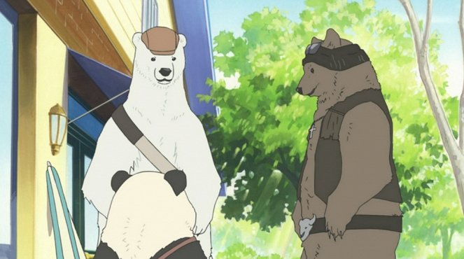 Širokuma Café - Zašši šuzai ga jatte kita / Sake hunter: Grizzly-san - Z filmu