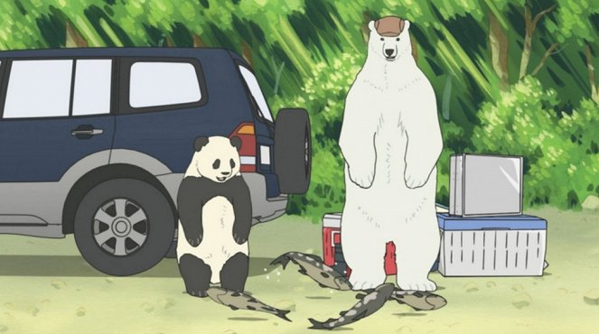Širokuma Café - Zašši šuzai ga jatte kita / Sake hunter: Grizzly-san - Van film