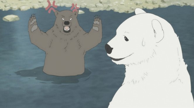 Polar Bear's Café - A Magazine Interview Comes By! \ Salmon Hunter: Mr. Grizzly! - Photos