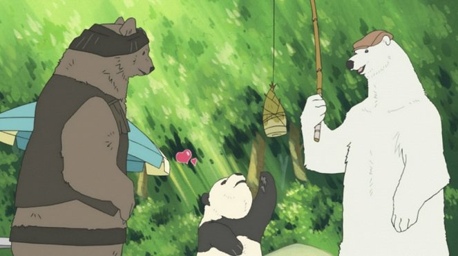 Širokuma Café - Zašši šuzai ga jatte kita / Sake hunter: Grizzly-san - Kuvat elokuvasta