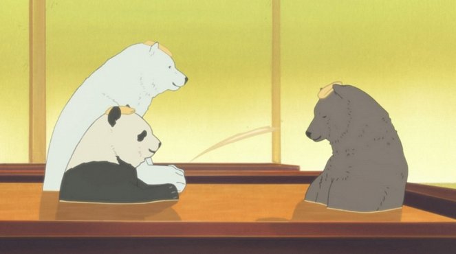 Širokuma Café - Le Chagrin d’amour de Manchot – La Sortie nocturne de Panda - Film