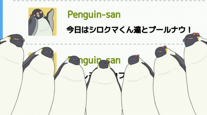 Širokuma Café - Penguin ni mo iroiro aru jo / Baisen tte nanda!? - De la película