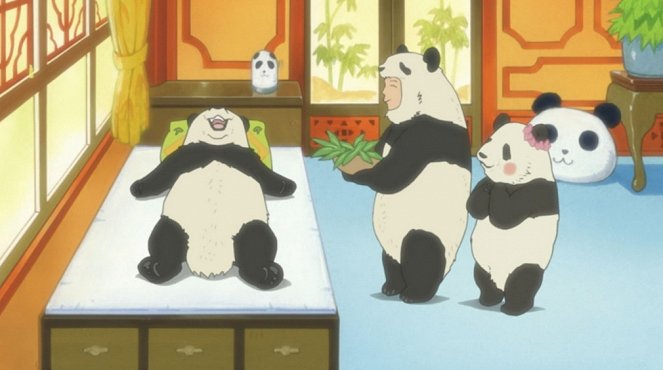 Širokuma Café - Panda-kun panda dža naku naru / Mei Mei no ódži-sama - Van film
