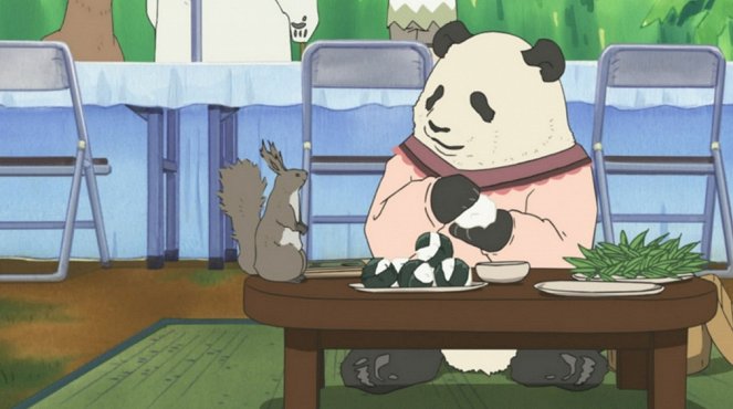 Širokuma Café - Panda-kun no dešiiri / Dóbucu darake no undókai - Z filmu